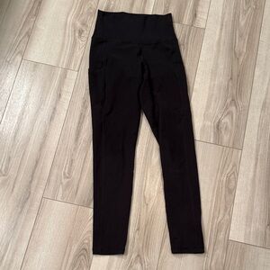 Aerie Black High-Waisted Leggings - Dmall